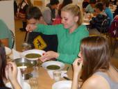 Stravování ve školní jídelně važecké školy